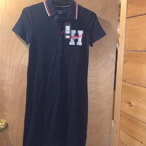Tommy Hilfiger dress. Size XS. Navy blue. - Picture 1 of 4